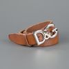 D&g Leather Belt in Brown - Lyst