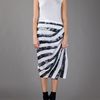 Dries Van Noten Savana Skirt in Black (white) - Lyst