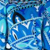 Emilio Pucci Abstract Print Dress in Blue - Lyst