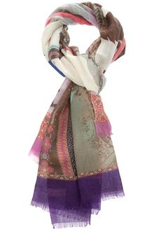 Etro Floralpaisley Scarf - Lyst