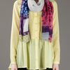 Etro Polka Dot Paisley Scarf in Multicolor (multi) - Lyst