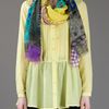 Etro Polka Dot Paisley Scarf in Multicolor (multi) - Lyst