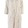 Giada Forte Lace Coat in Beige (ivory) - Lyst