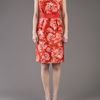 Giambattista Valli Printed Dress in Multicolor (red) - Lyst