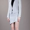Helmut Lang Putty Jacket in Gray (grey) - Lyst