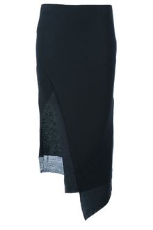 Helmut Lang Multilayered Panelled Skirt - Lyst
