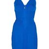 Hervé Léger Sleeveless Dress in Blue - Lyst