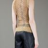 Jean Paul Gaultier Sleeveless Polo Neck in Brown - Lyst