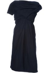 Jil Sander Gathered Dress