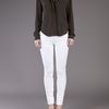 Joe's Jeans High Rise Skinny Jenny in White - Lyst