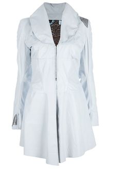 Kippys Long Leather Coat - Lyst