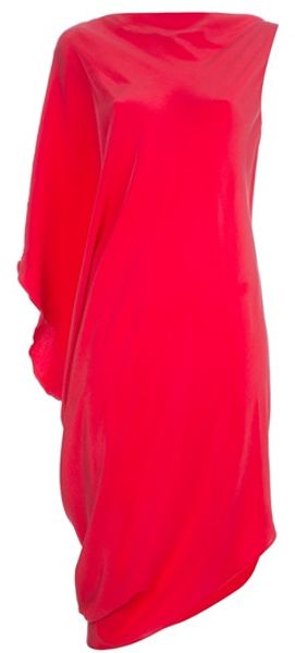 La Petite Salope Oversize Silk Dress - Lyst