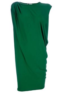 Lanvin Drape Dress - Lyst