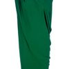 Lanvin Drape Dress in Green - Lyst