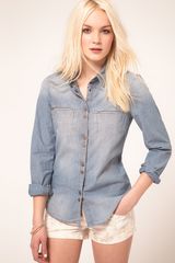 Mango Chambray Shirt