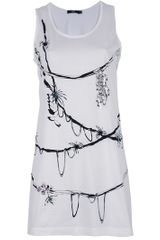 Markus Lupfer Vine Print Vest