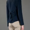 Moschino Marine Bow Detail Jacket in Blue (marine) - Lyst