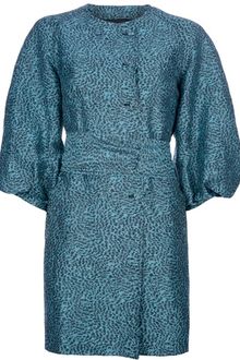 Mw Matthew Williamson Leopard Print Dust Coat - Lyst