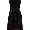 Oscar De La Renta Lace Dress in Black - Lyst