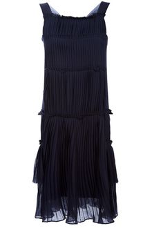 P.a.r.o.s.h. Pleated Dress - Lyst