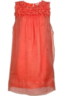 P.a.r.o.s.h. Smock Detail Dress - Lyst