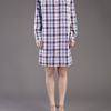 Paul By Paul Smith Shirt Dress in Purple (violet) - Lyst