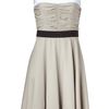 Paule Ka Beige Color Blocking Dress in Beige - Lyst