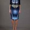 Peter Pilotto Sail Dress in Blue (multi) - Lyst