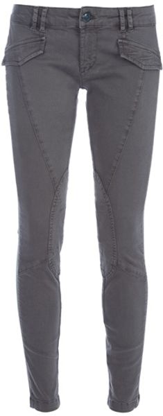 Pinko Arenaria Skinny Fit Jeans in Gray (grey) - Lyst
