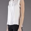 Rachel Zoe Geri Silk Blouse in White (ivory) - Lyst