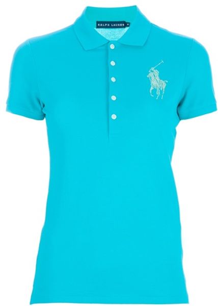 Ralph Lauren Blue Label Classic Polo in Blue - Lyst