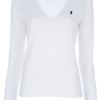 Ralph Lauren Blue Label Classic Sweater in White - Lyst