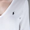 Ralph Lauren Blue Label Classic Sweater in White - Lyst