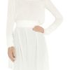 Rick Owens Belted Jersey Dress in White - Lyst