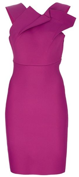Roland Mouret Structured Dress - Lyst