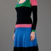Sonia By Sonia Rykiel Colour Block Sweater in Multicolor (black) - Lyst