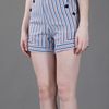 Sonia By Sonia Rykiel Button Detail Shorts in Blue - Lyst