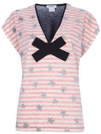Sonia By Sonia Rykiel Bow Detail Top - Lyst