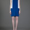 Stella Mccartney Diane Two Tone Dress in Blue - Lyst