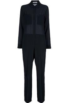 T By Alexander Wang Silk Jumpsuit - Lyst