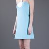 Tara Jarmon Ring Neck Dress in Blue - Lyst