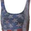 Topshop American Flag Bralet in Blue (multi) - Lyst