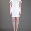 Valentino Belted Dress in White - Lyst