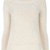 Vince Raglan Sleeve Crew Neck Sweater in Beige (nude) - Lyst