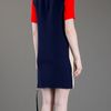 Vionnet Colour Block Dress in Multicolor - Lyst