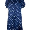 Yves Saint Laurent Printed Dress in Blue - Lyst