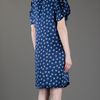 Yves Saint Laurent Printed Dress in Blue - Lyst