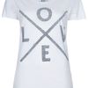 Zoe Karssen Love Tshirt in White - Lyst