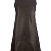Balenciaga Leather Dress in Green - Lyst