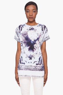 Balmain Eagle Print Tshirt - Lyst